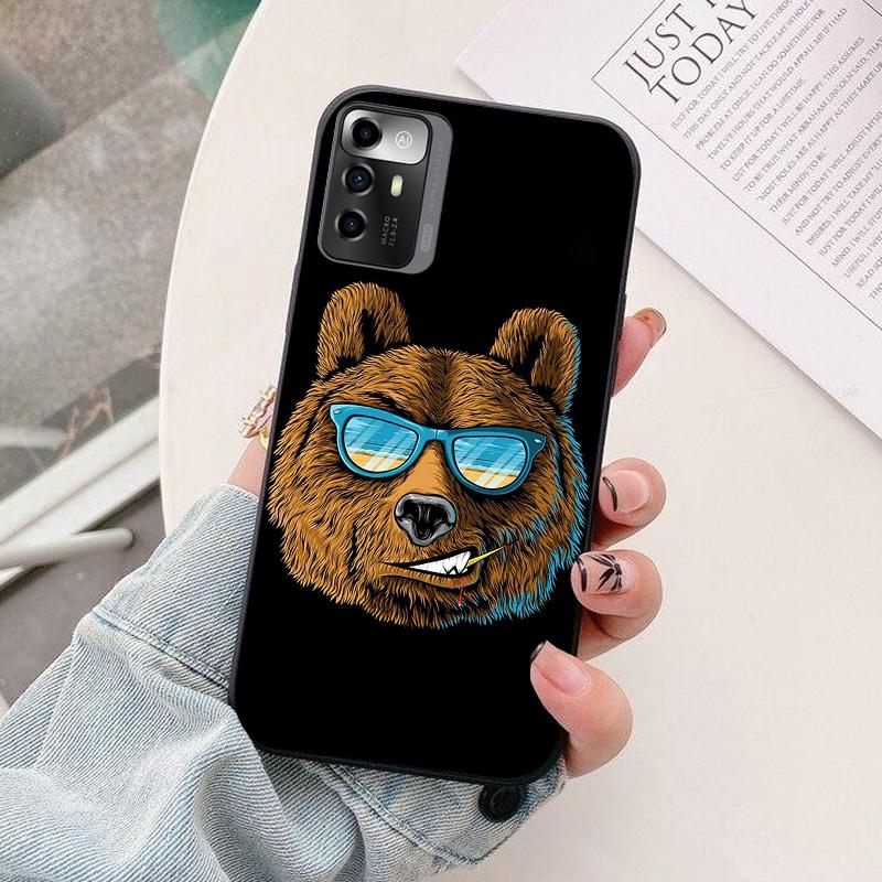 For ZTE Blade A72 5G Phone Case astronaut Animals Silicone Protection Back Cover For ZTE A72 5G A 72 7540N Funda Coque Protector