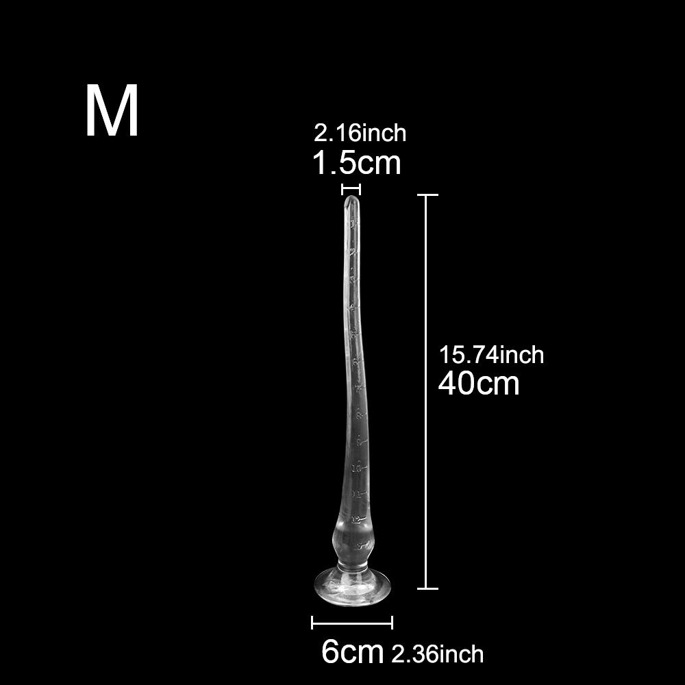 Zabawki analne długie 30-60 cm dla kobiet wibrator waginalny korek do odbytu mężczyźni dilator odbytu sztuczny penis dildo zwierzęce masturbator dla kobiet bicze do seksu