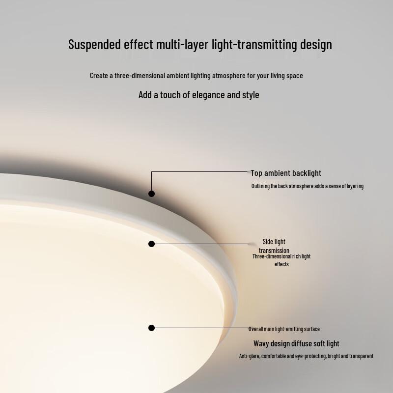 NuFeng Modern Minimalist Ultra-Thin LED Ceiling Lamp