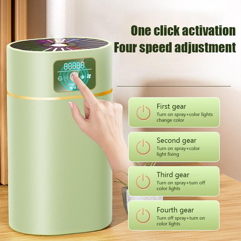 1100ml USB Air Humidifier Colorful Ambient Light Essential Oil Aroma Humificador Cool Mist Fogger Home Office Fragrance Diffuser
