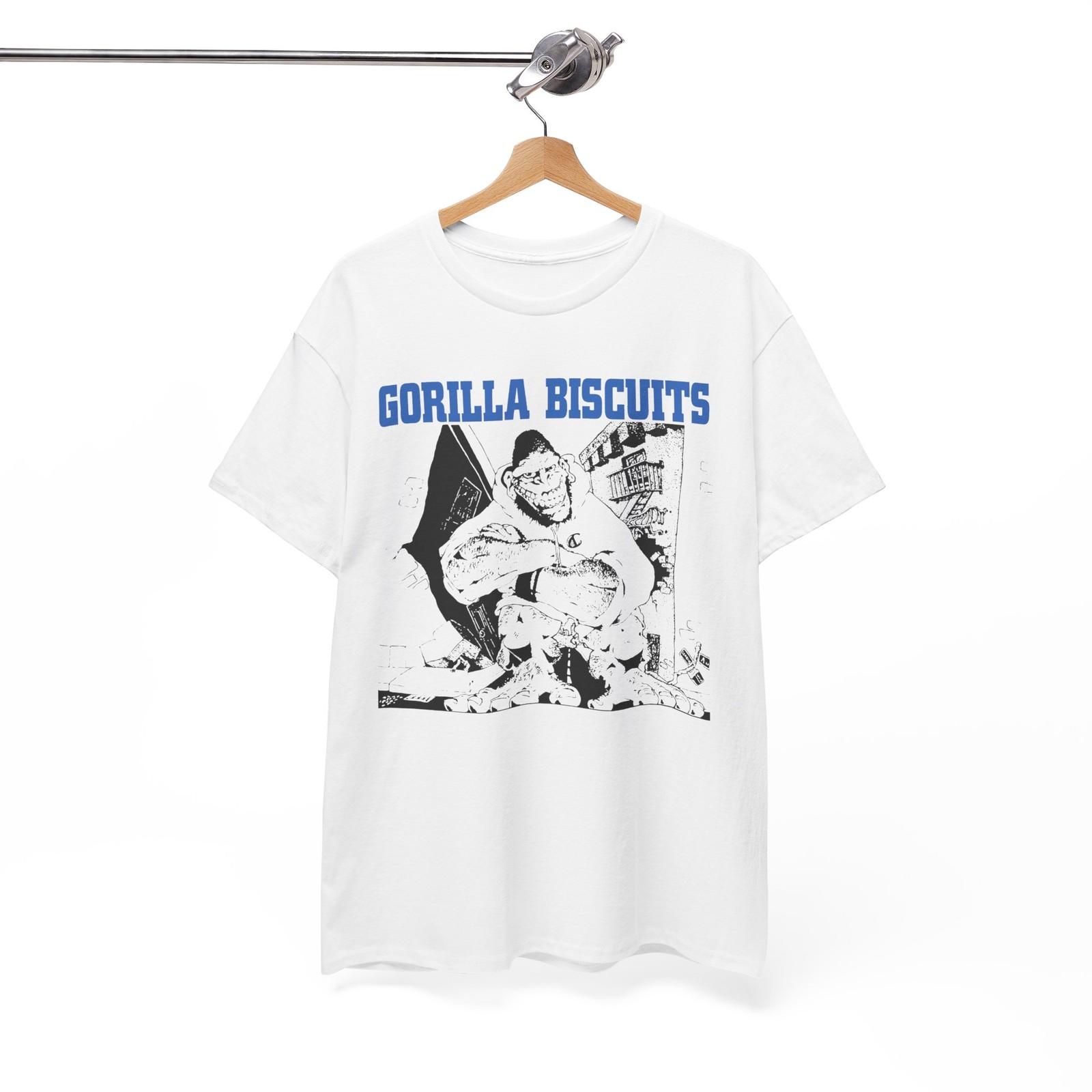 Gorilla Biscuits Shirt – At The Matine hardcore straight edge Unisex Tee XL