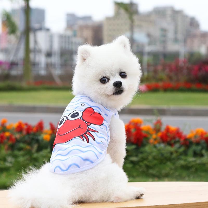 Dog Cat Puppy Kitten Pet Cartoon Spring Summer Autumn Cotton Clothes Clothing Vests Coats Jackets Shirt Dresses Costume