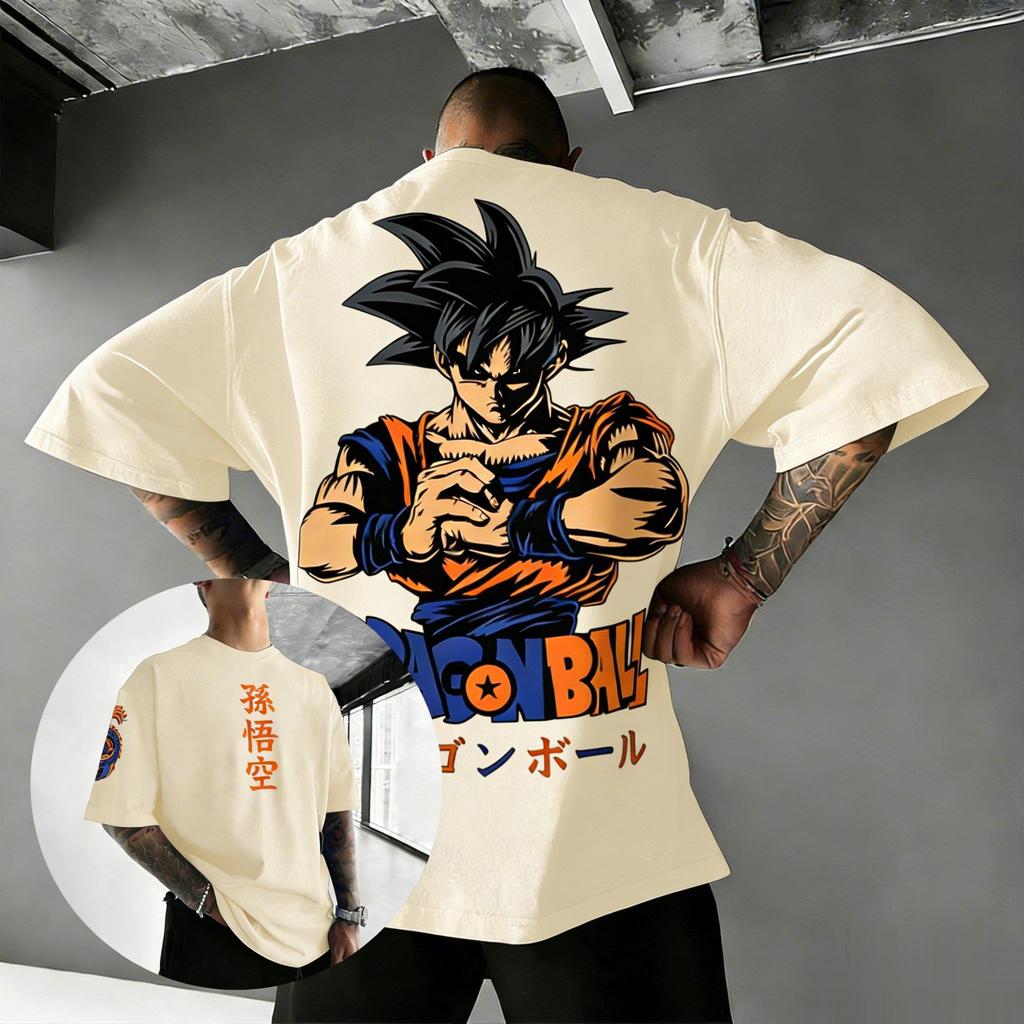 Dragon Ball Z Goku Graphic T Shirt Men Women Anime Print oversized Cotton Short Sleeve Tee 2026 Summer Y2k Streetwear Casual Top