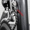 Wychwytywacz Łańcucha z Włókna Węglowego Stabilizatory Anti-Drop Lekki Prowadnica Łańcucha Urządzenie Wychwytujące Spadanie Akcesoria Rowerowe