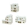 N Scale 1:500 Villa Building Assembling Model Outland Realism Scene Sand Table Buildings Model Dollhouse Building Model