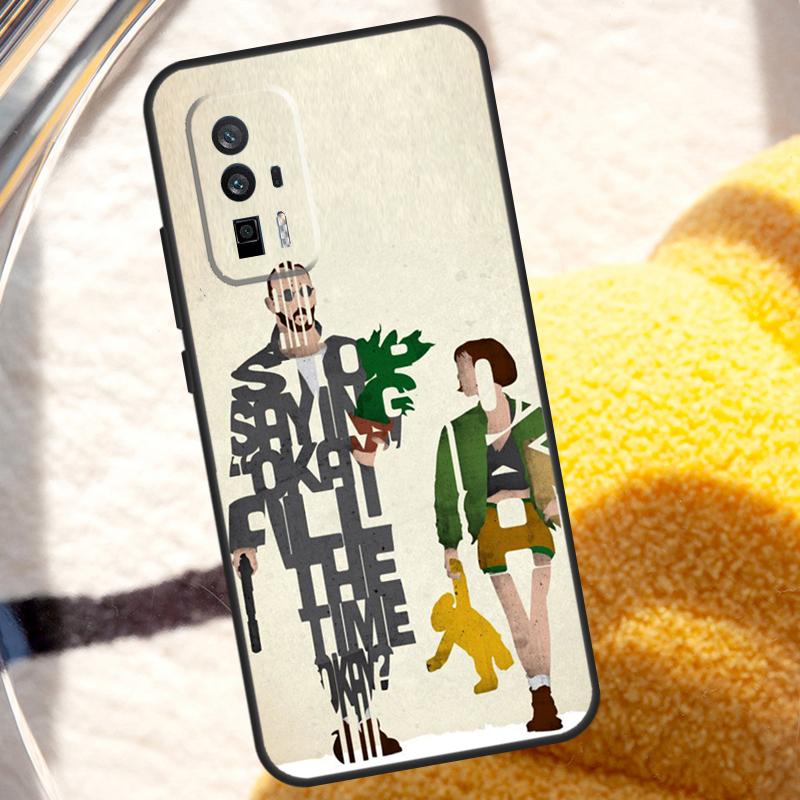 

Leon The Professional Case For POCO X6 M6 X3 Pro X5 F3 F5 M5s Xiaomi 13 14 Ultra 12 Lite 11T 12T 13T Pro Cover POCO X3 Pro