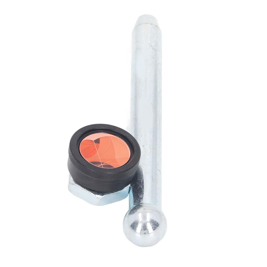 Total Station Prism with 16cm Pole Optical Glass Prism Surveying Tool for Railway Tunnel Mine Steep
