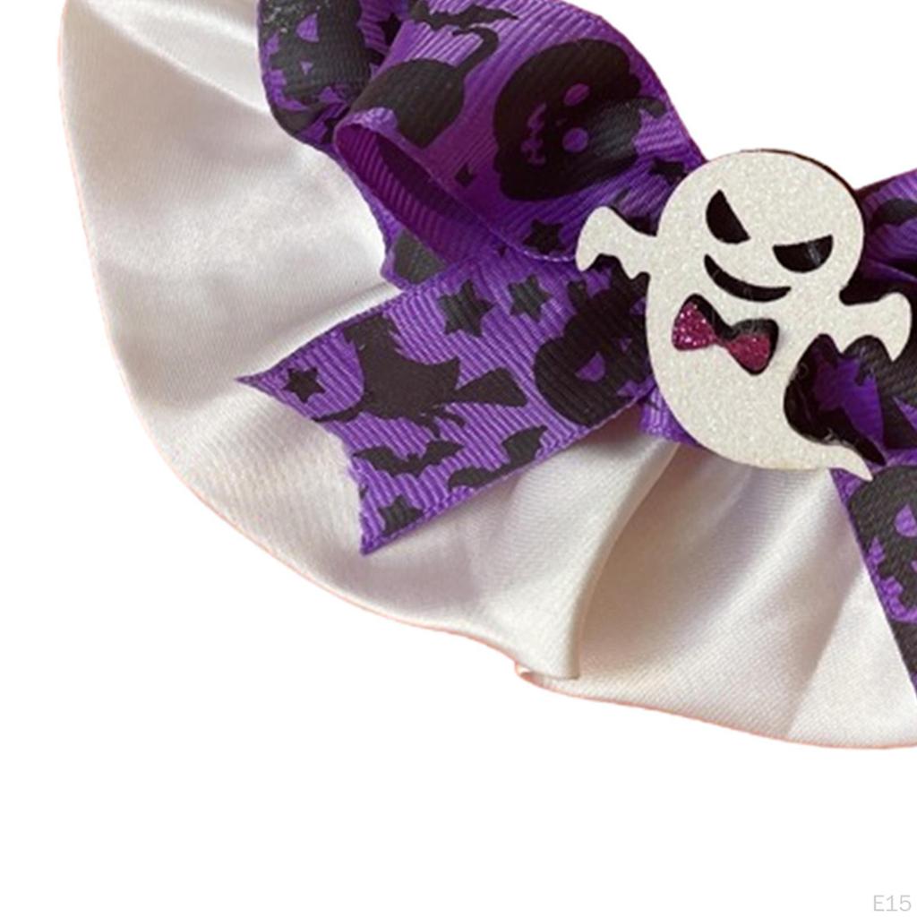 Decorative Collar for Pets Featuring Pumpkin Design Halloween