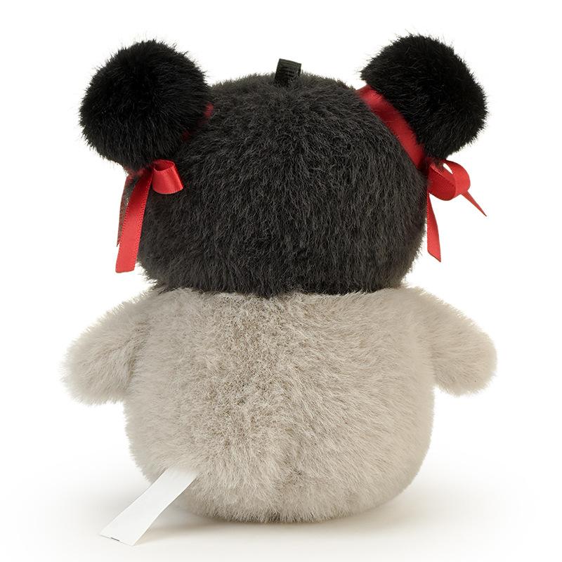 Hug baby Nezha doll grab machine doll pendant keychain cute funny penguin plush toy