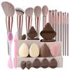 Makeup Brushes 8-29Pcs Makeup Kit Professional Women Cosmetic Soft Powder Brush Eyeshadow Foundation Full Set Travel Beauty \';]