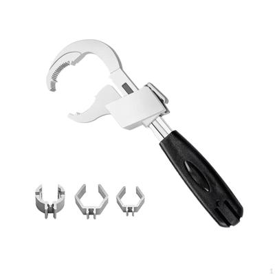 Adjustable Wrench Bath Repair Hand Tool Non Slip High Toughness Shifter Spanner Sink for