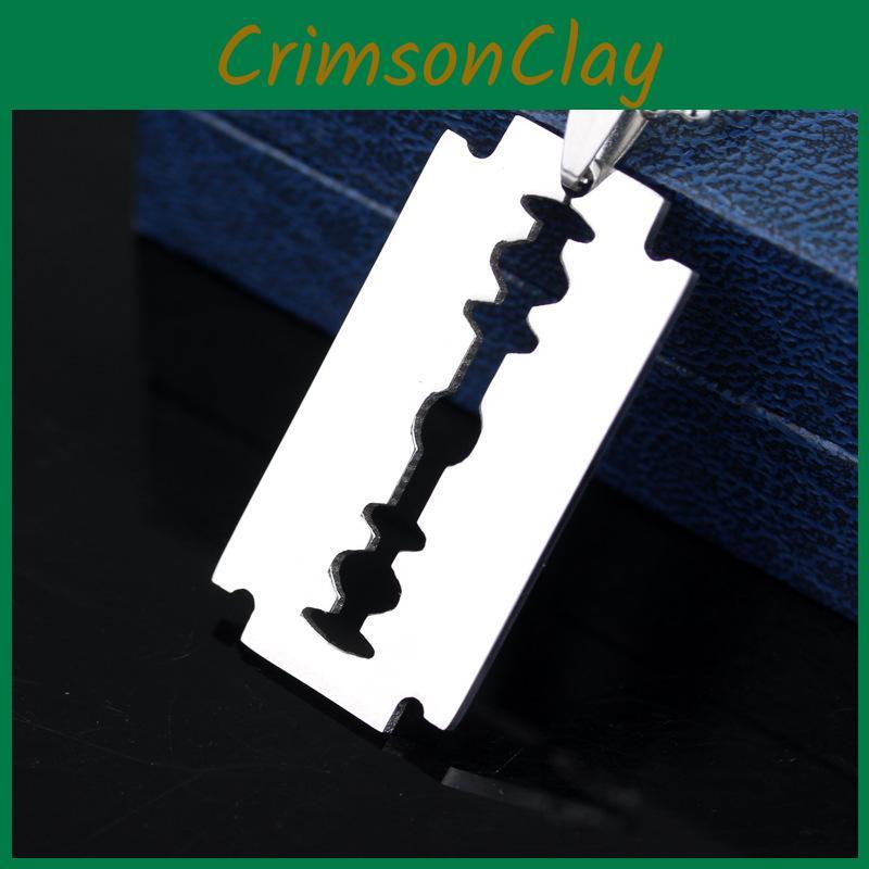 Punk Simple Style Blade Alloy Necklace With Pendant For Party And Gifts Employee