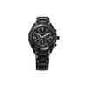 Ceas Mișcare cu Cuarț Brățară din Oțel Inoxidabil 39Mm Cadran Negru Rezistent la Apă 50M Ceasuri Unisex 5641393