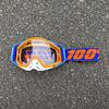 Occhiali da sole da moto classici per fuoristrada all'aperto 100% per la guida, occhiali protettivi per casco resistenti al vento e alla sabbia, equipaggiamento fresco per mountain bike