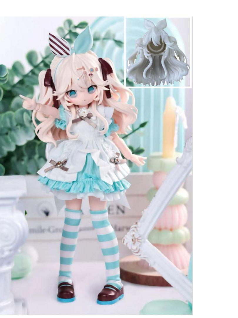 

[USED] Eku Uekura Sugary Girls Alice Doll with Bonus and Unpainted Parts
