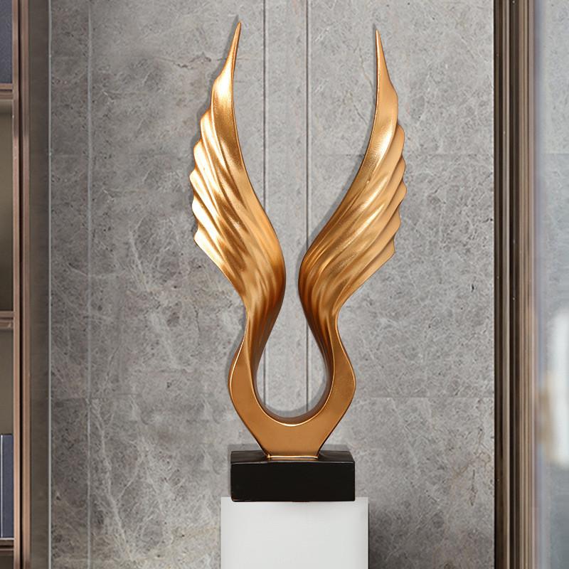 European Resin Style Eagle Statue For Living Room And Showroom Decoration