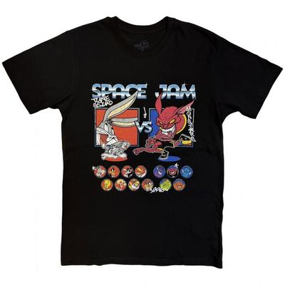 Space Jam Unisex Adult Tune Squad Vs Monstars Homage T-Shirt