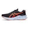 Asics Novablast 2 Komfortabel Mote Mesh Polyester Lavsko Trenings Løpesko Herre sneaker Svart Oransje 1011B192-004