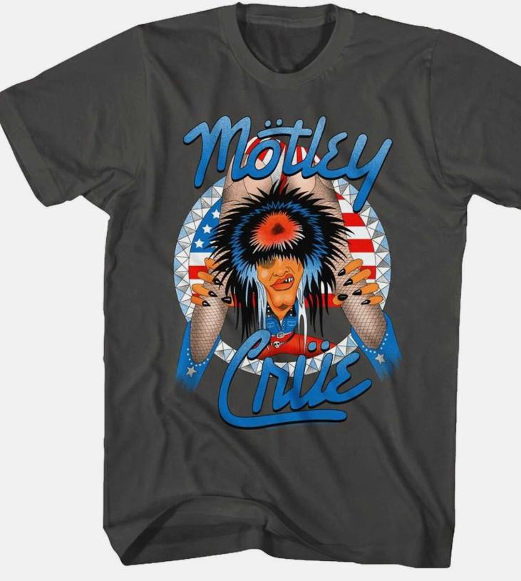 Motley Crue Legs Smoke Adult T-Shirt Unisex T-Shirt L