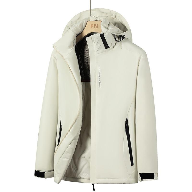 Graphene Jacket Men's Thickened Warm Cotton Clothes Windproof and Waterproof Outdoor Cotton Clothes Men's Winter Jacket High Sense