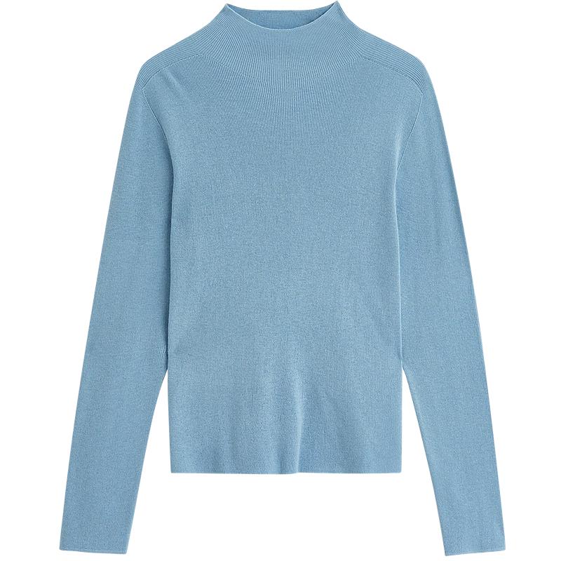 

INMAN Женский повседневный свитер с имитацией горловины из смесовой шерсти S