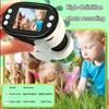 Handmikroskop Digitalmikroskop für Kinder-Tragbares 2" Digitalmikroskop für Kinder mit 2M Auflösung 1080P FHD Pädagogische Wissenschaftsspielzeuge