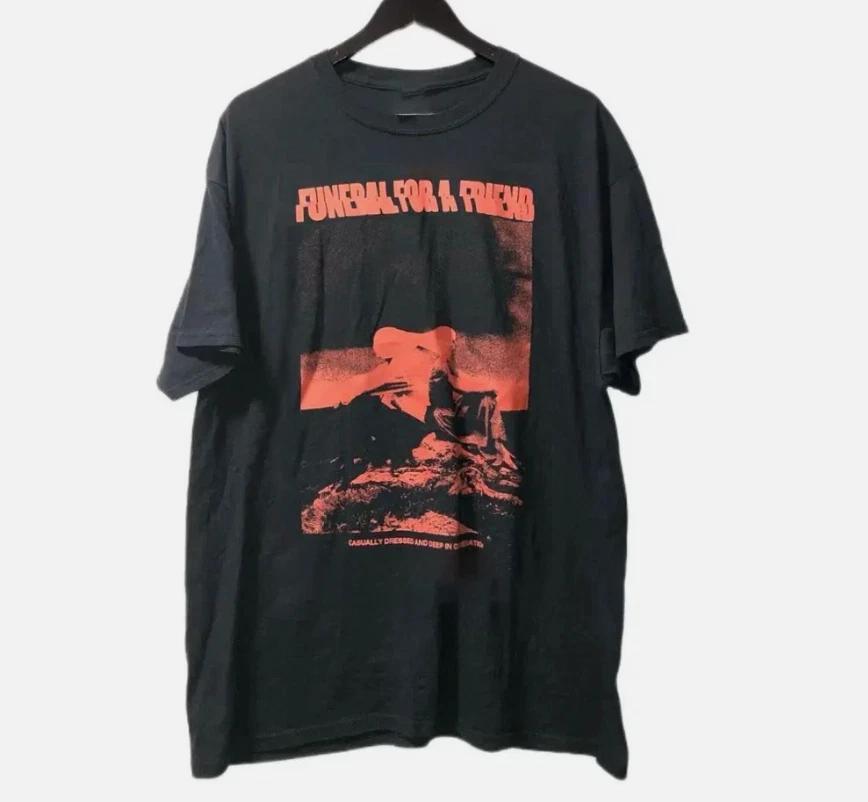 Funeral For A Friend Casually Dressed Deep Cotton Shirt Unisex L
