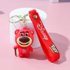Disney Toy Story Keychains Woody Jessie and Buzz Lightyear PVC Figurines Decorative Toys for Childrens Birthday Cakes and Bags