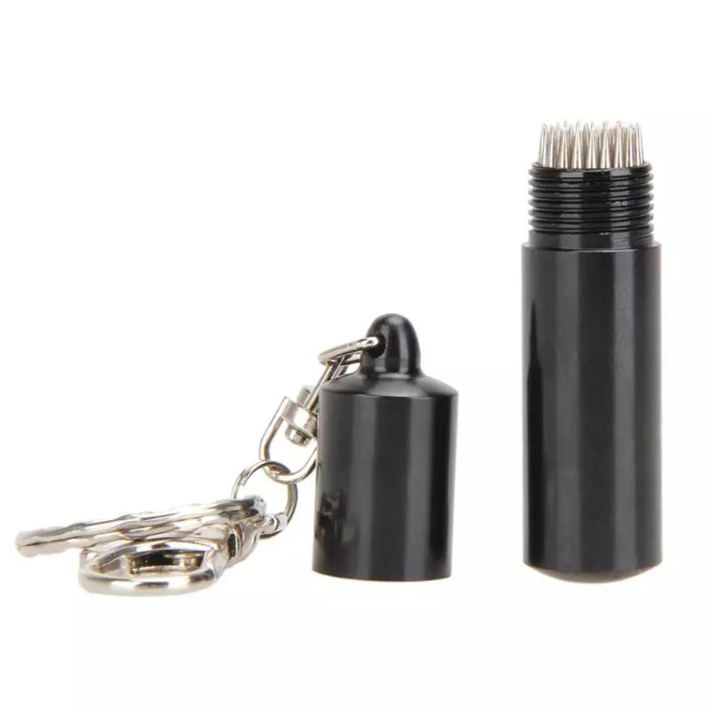 

Black Metal Needle Thorn Tool Snooker Stick Pick Pool Cue Tip Shaper Billiard Cue Tip Shaper чёрный