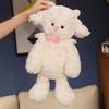 Plush Toy Cute Little Lamb Doll Sleeping with Pillow for Girls and Children's Gift Doll