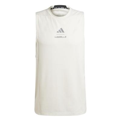 Débardeur Graphique Les Mills JRS33 Blanc Craie XL Homme (IX7978)