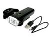 Zestaw Lamp Rowerowych, Latarka Led Przednia 2000 Mah I Latarka Led Tylna 150Mah Ładowane Usb Z Klaksonem Teger