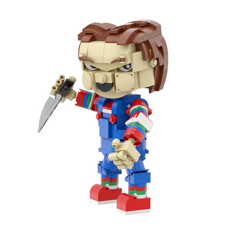 Yigebebe Classic Horror Figures Peanut People It Pennywisedess Jason Freddy Building Blocks Toys For Gift