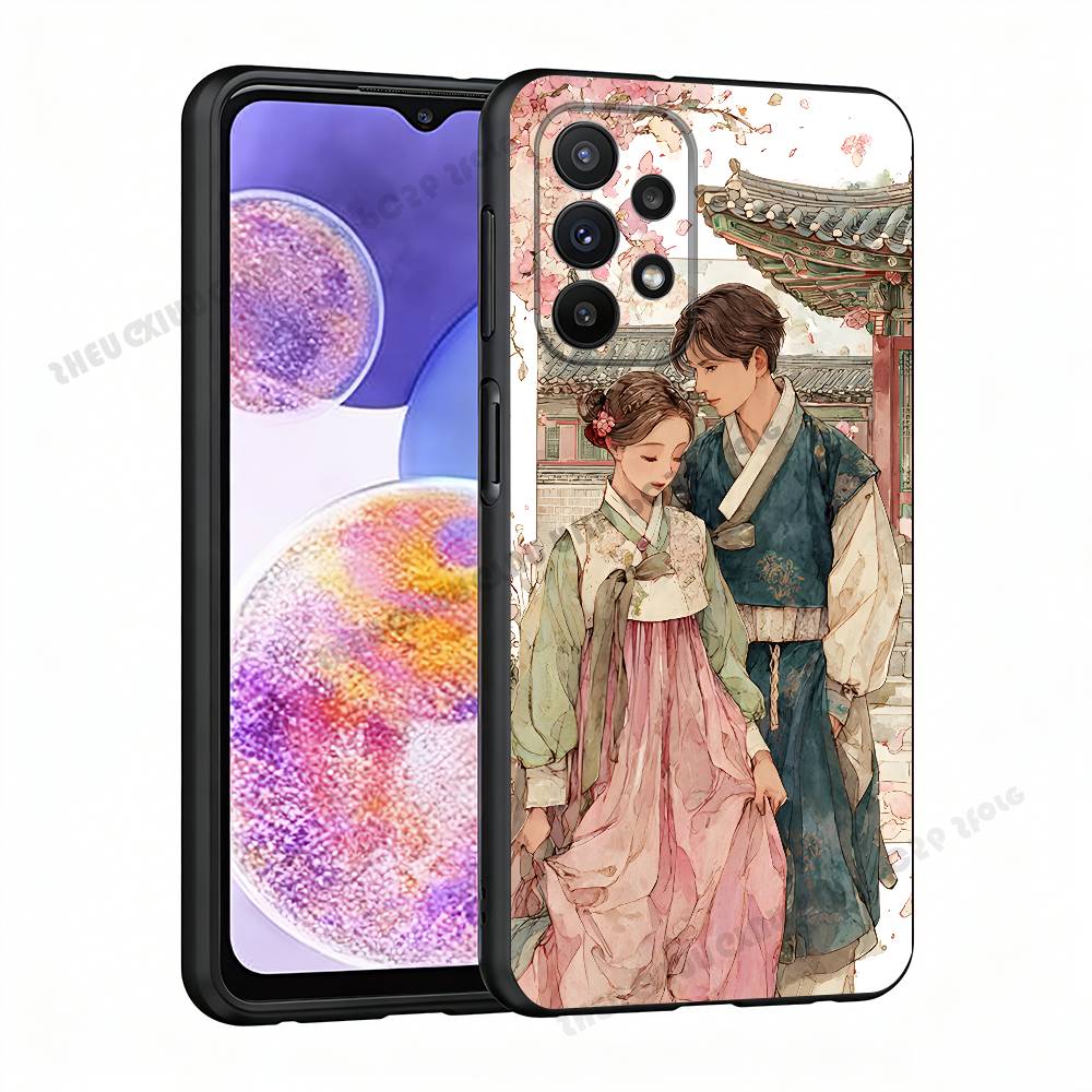 

Korean Tradition Lover Phone Case For Samsung A21 31 51 53 71 20 22 30 32 42 50 01 02 10 11 4G 5G Cover Samsung A22 4G