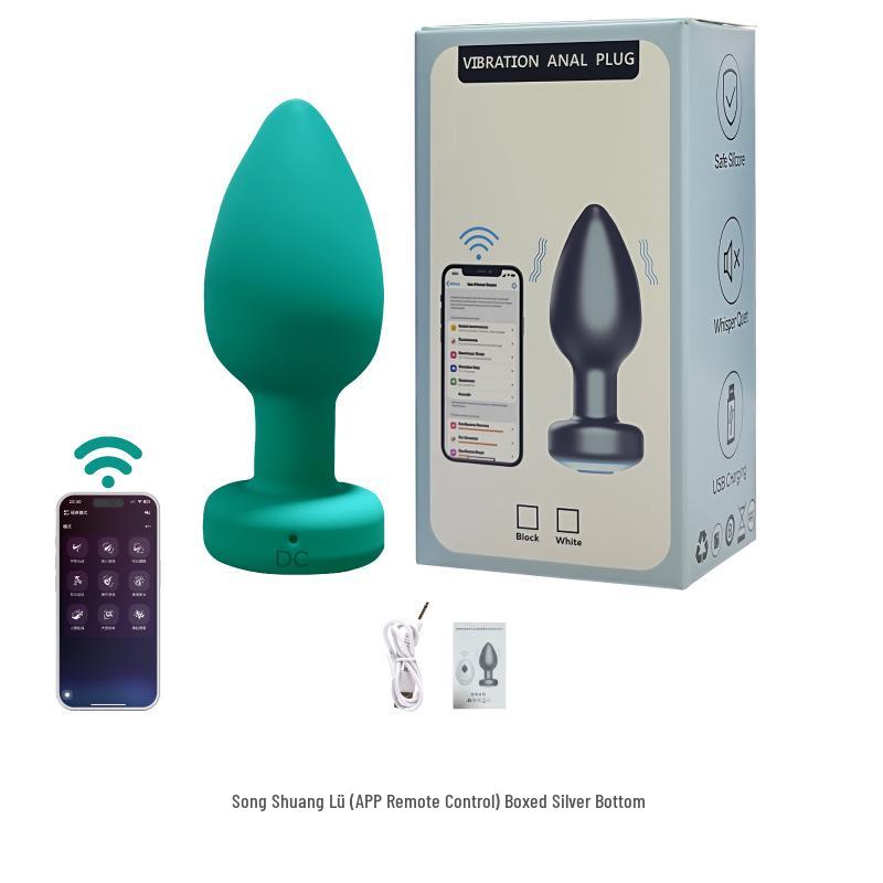 Wireless Remote-Control Mini Butt Plug Vibrator for Men & Women