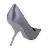 Salvatore Ferragamo Eva X5 Satin Pumps Dark Grey