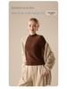 Women's Lyocell Silk Wool Blend Half-Neck Warm Top - Autumn/Winter Style