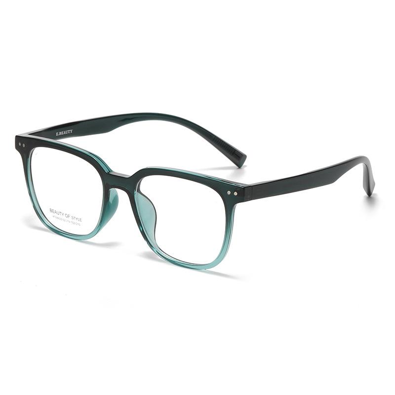 JYL TS Women's Square Optical - Myopia-Ready Retro Minimalist Literary GTP-AT68606