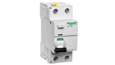 2P 40A 0.3A Differential Circuit Breaker Type AC iID A9Z14240