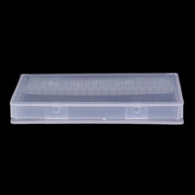 20 Hole Nail Drill Bits Box Plastic Display Stand Container For 3/32" Bits Drill