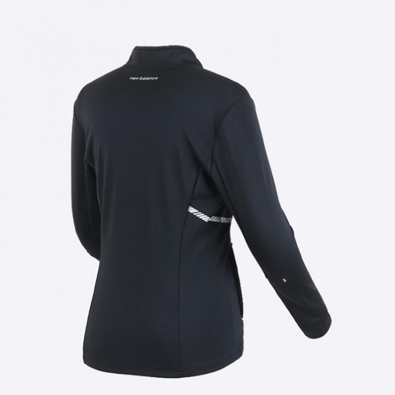 New Balance Women S SeaSonleSS Training Zip Up  Nbmd936022 19   Black