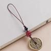 2026 Year Of Chinese Retro Pendant For Men And Women Silver Mountain Ghost Money Pendant Ancient Phone Chain Keychain Pendant