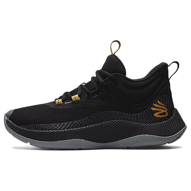 Under Armour Curry HOVR Splash Basketball Shoes Black Pitch Grey Men 3024719-005 42