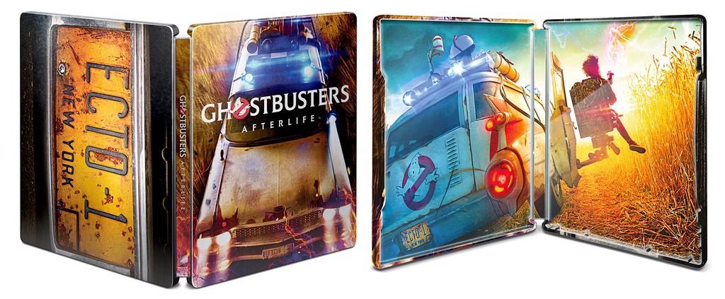 Afterlife 4K ULTRA HD Set Steelbook Edition Press Limited Original Special Bonus ULTRA HD Ghostbusters & Blu-ray (First Edition) (Includes Disc) [4K