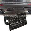 3D Camouflage Flag Metal Trailer Hitch Dust Plug Cover