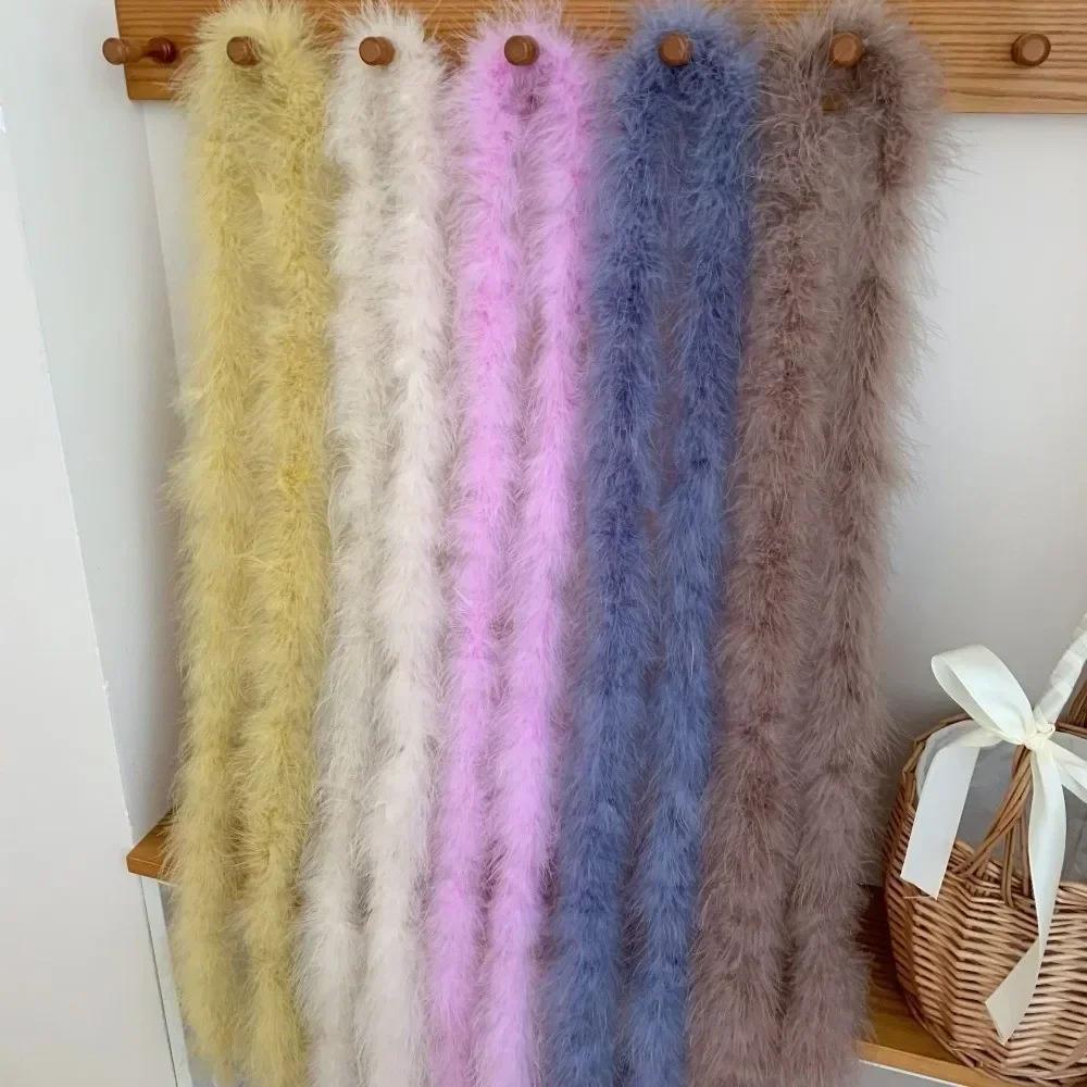 Fashion 2 Meter Decorative Strip Cuff Strip Faux Fur Fluffy Trim DIY Apparel Sewing Home Decor Artificial Fur Decoration