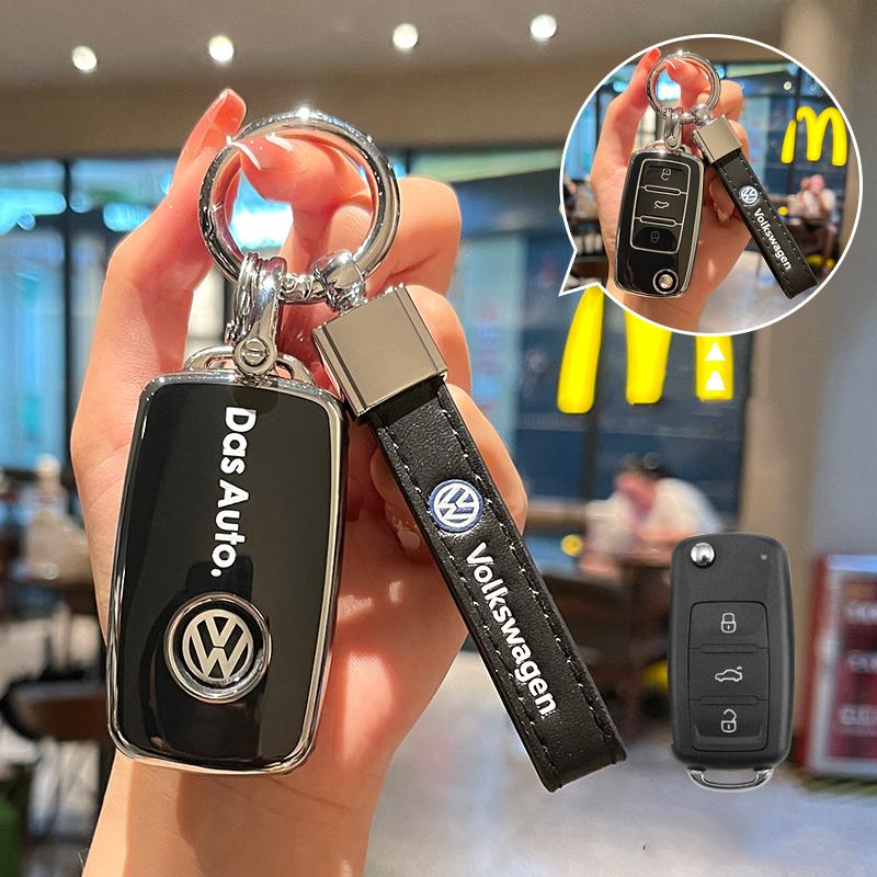Pro VOLKSWAGEN VW TPU Kryt na klíčenku pro auto Shell Pro VW Volkswagen Polo Tiguan Passat B5 B6 B7 Golf 4 5 6 MK6 Jetta Lavida