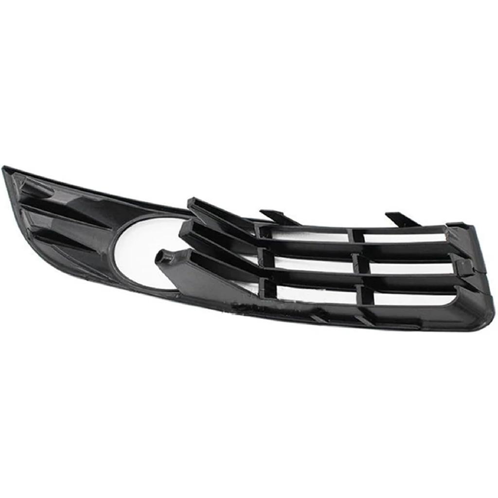 Front Bumper Fog Light Grille Grill Cover Compatible For VW Passat B6 2006-2011 3C0853665A 3C0853666A(1 pair)