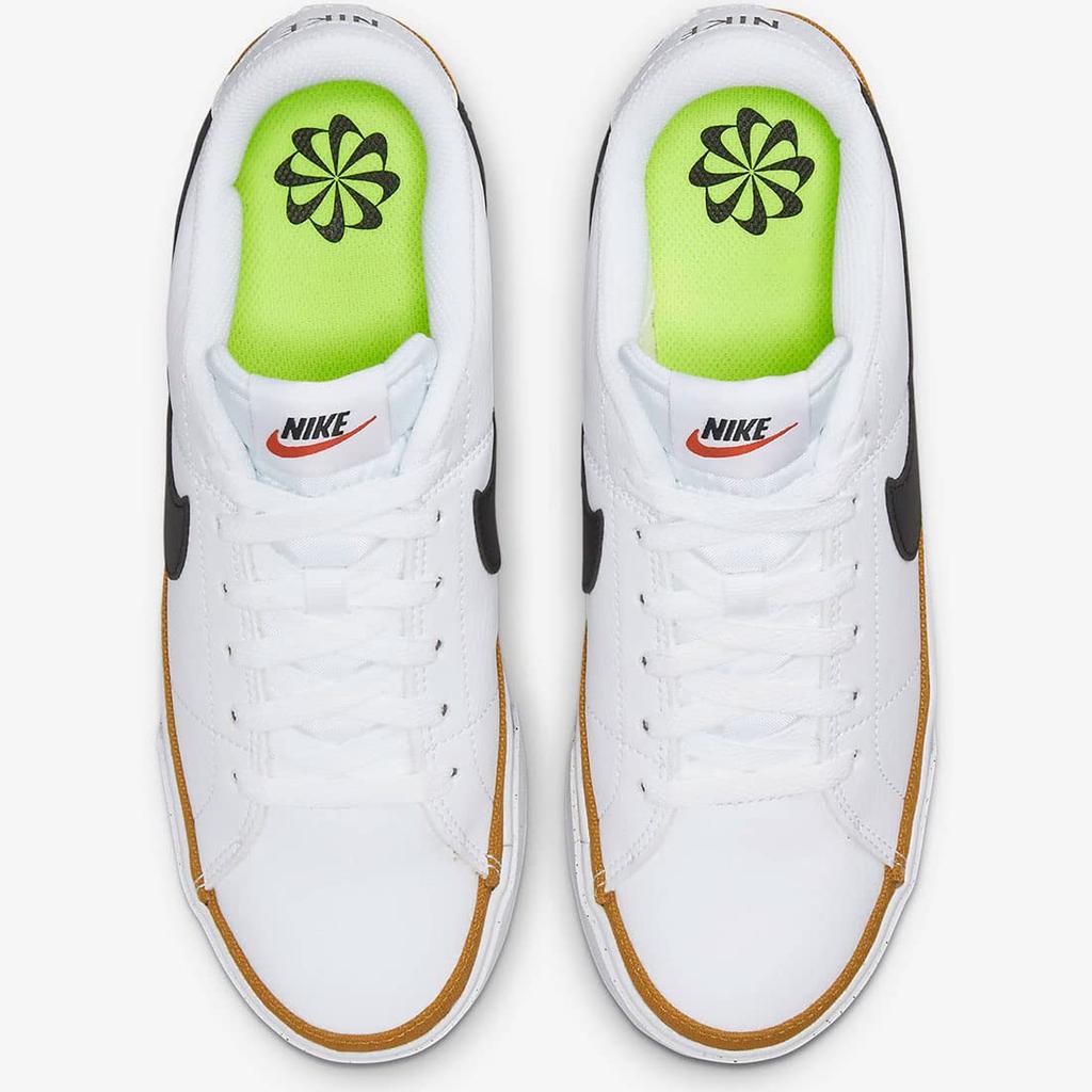 Nike Court Legacy Next Nature W COURT LEGACY NEXT NATURE Size Japan Shoes, White/Desert Ochre/Team Orange/Black, DH3161-100, 27.0cm,