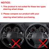 Audio Cruise Control Button Steering Wheel Switch Button Sticker Cover Trim For Mitsubishi ASX Lancer Outlander RVR Pajero Sport